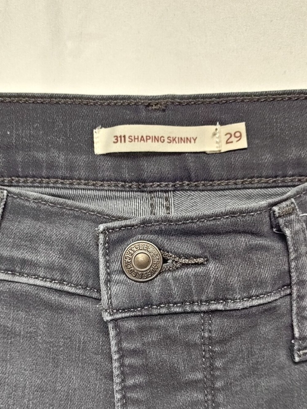 Levi's 311 Shaping Skinny Jeans, Grey, Size 29